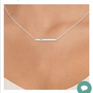 BRAND NEW Brilliant Earth Diamond Bar Necklace